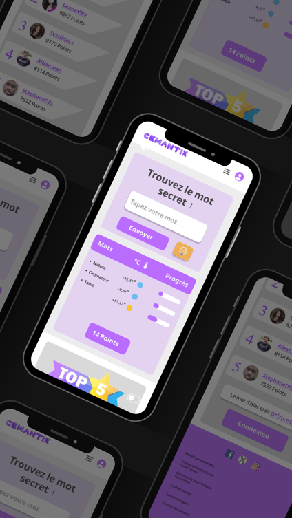 Mockup maquette mobile